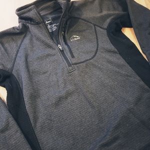 L.L. Bean Women's 1/4 Zip Fleece Pullover Medium